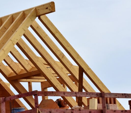 tetto in legno